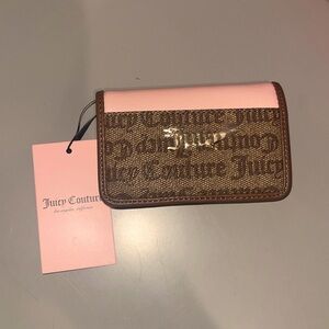 Juicy chestnut chino pink spring fling cardholder